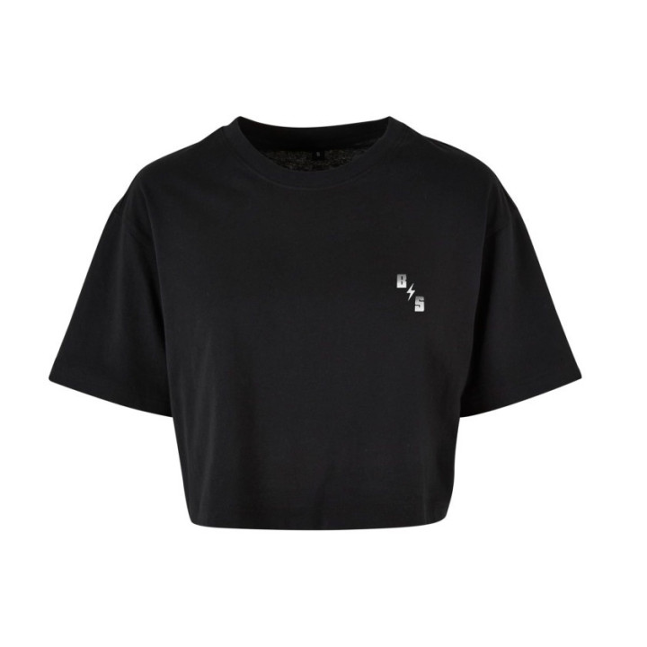 LADIES SHORT OVERSIZED TEE